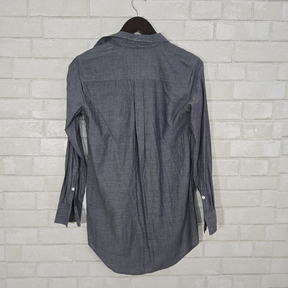J Crew half button‎ down top - Picture 9 of 13